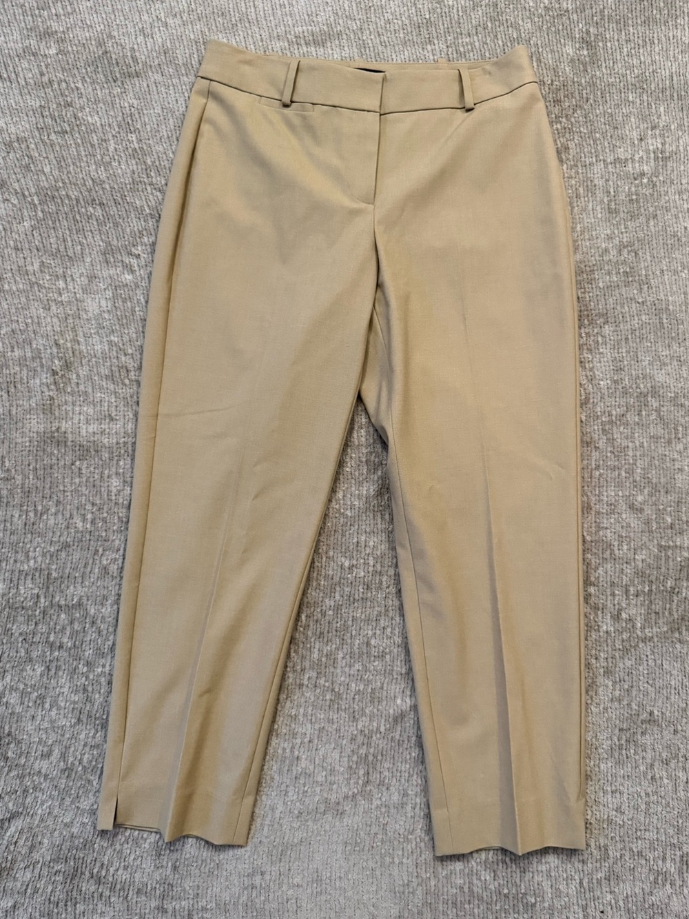 Talbots Curvy Heritage Fit Khaki Ankle Pants Size 4 New With Tags